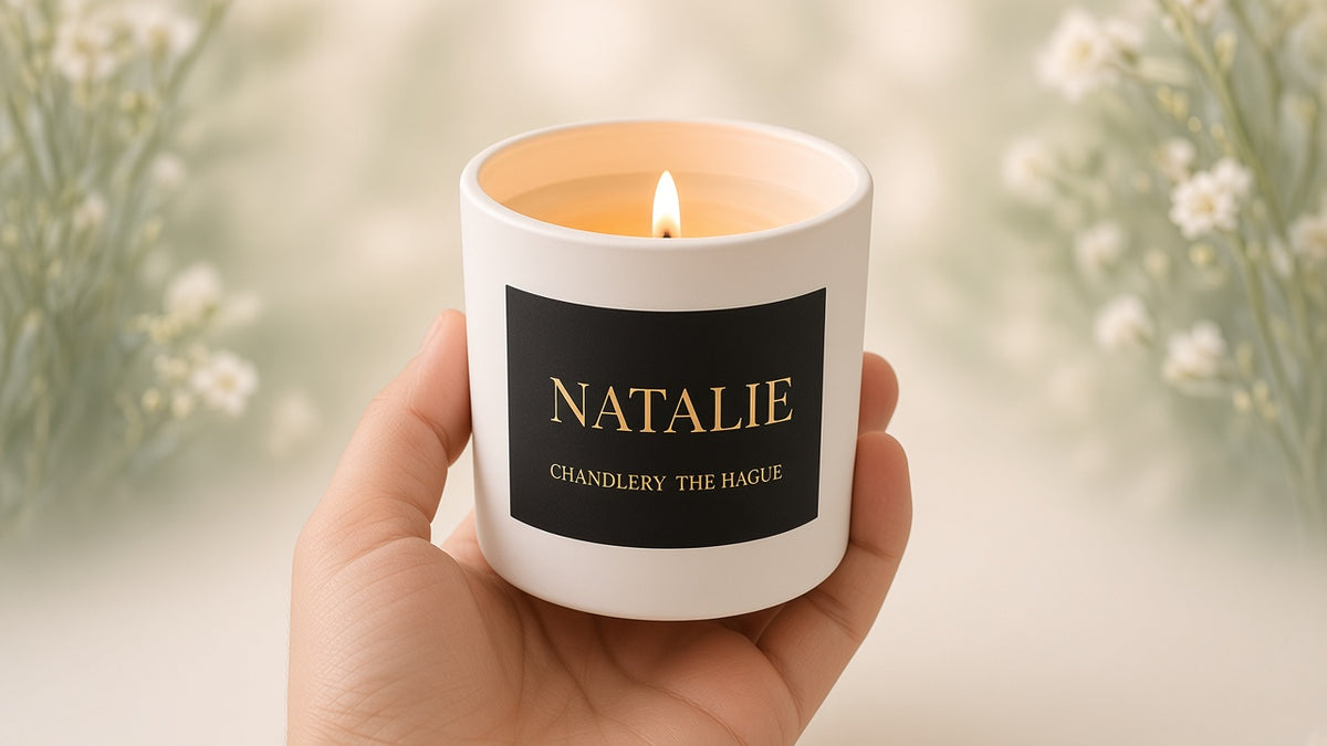 Candle Deluxe – Customized Candle met jouw naam